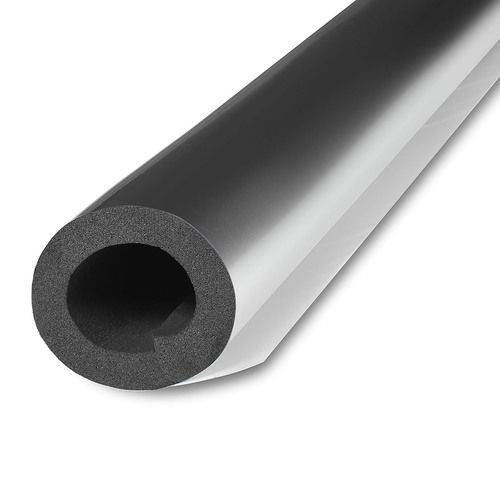 Трубка вспененный каучук ST 125/25 L=1м Тмакс=105oC черный с покрытием AL CLAD K-flex 25125214303CL
